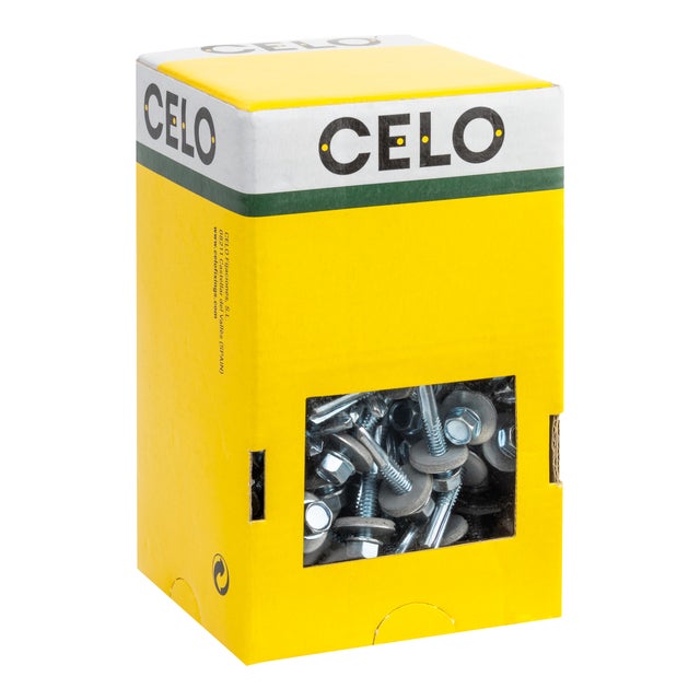 TORNILLOS ROSCA PARA METAL CINCADOS 5,5X32MM. 250UDS