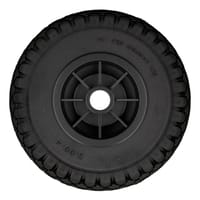 RUEDA CARRETILLA 260 MM POLIURETANO HASTA 100KG. LLANTA PLÁSTICO - 2