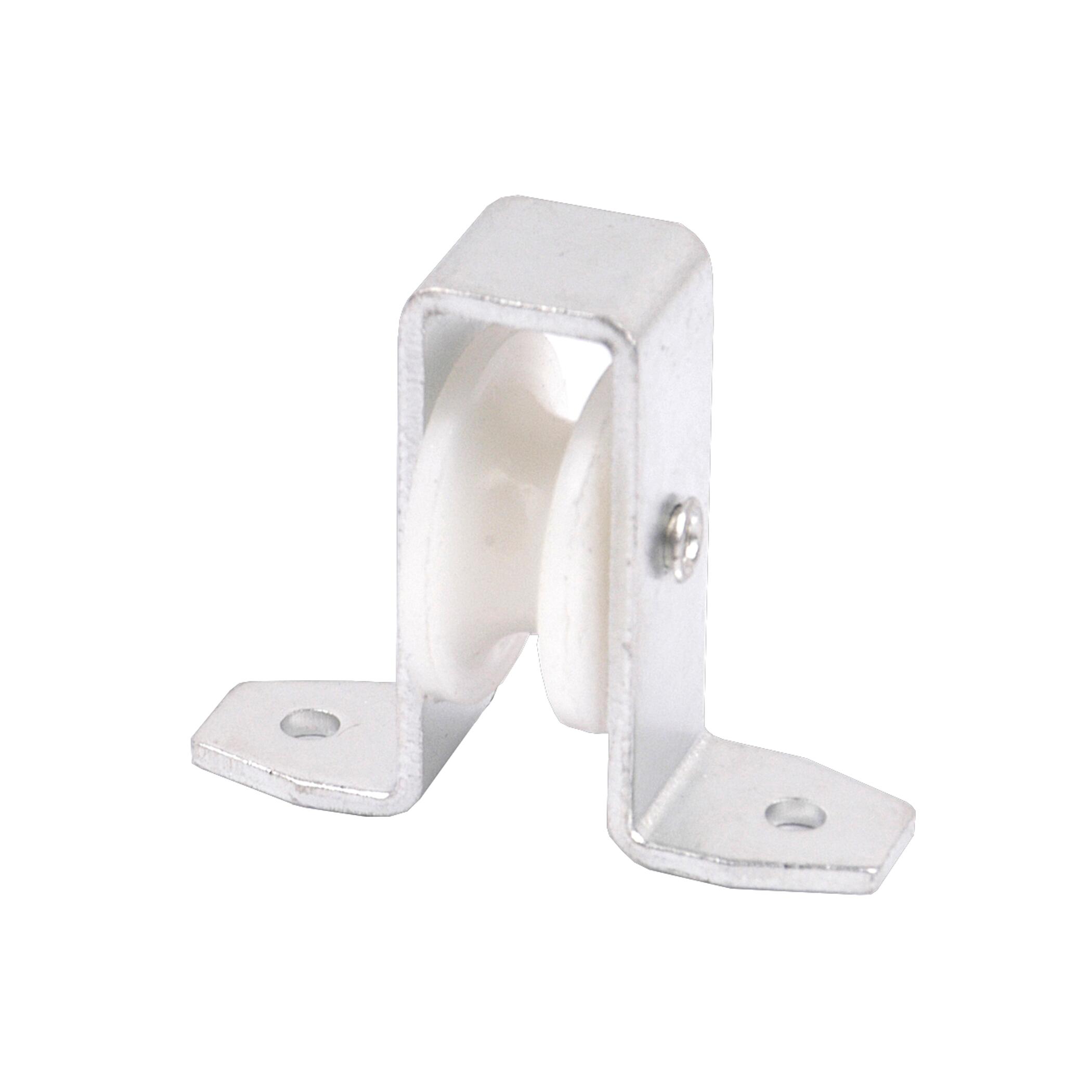 RDEXP 40 Pulegge Singole In Nylon Con Ruota In Acciaio Inox, Dimensioni 6x2,2 Cm, Resistenti E Versatili Per Sollevamento E Scorrimento.