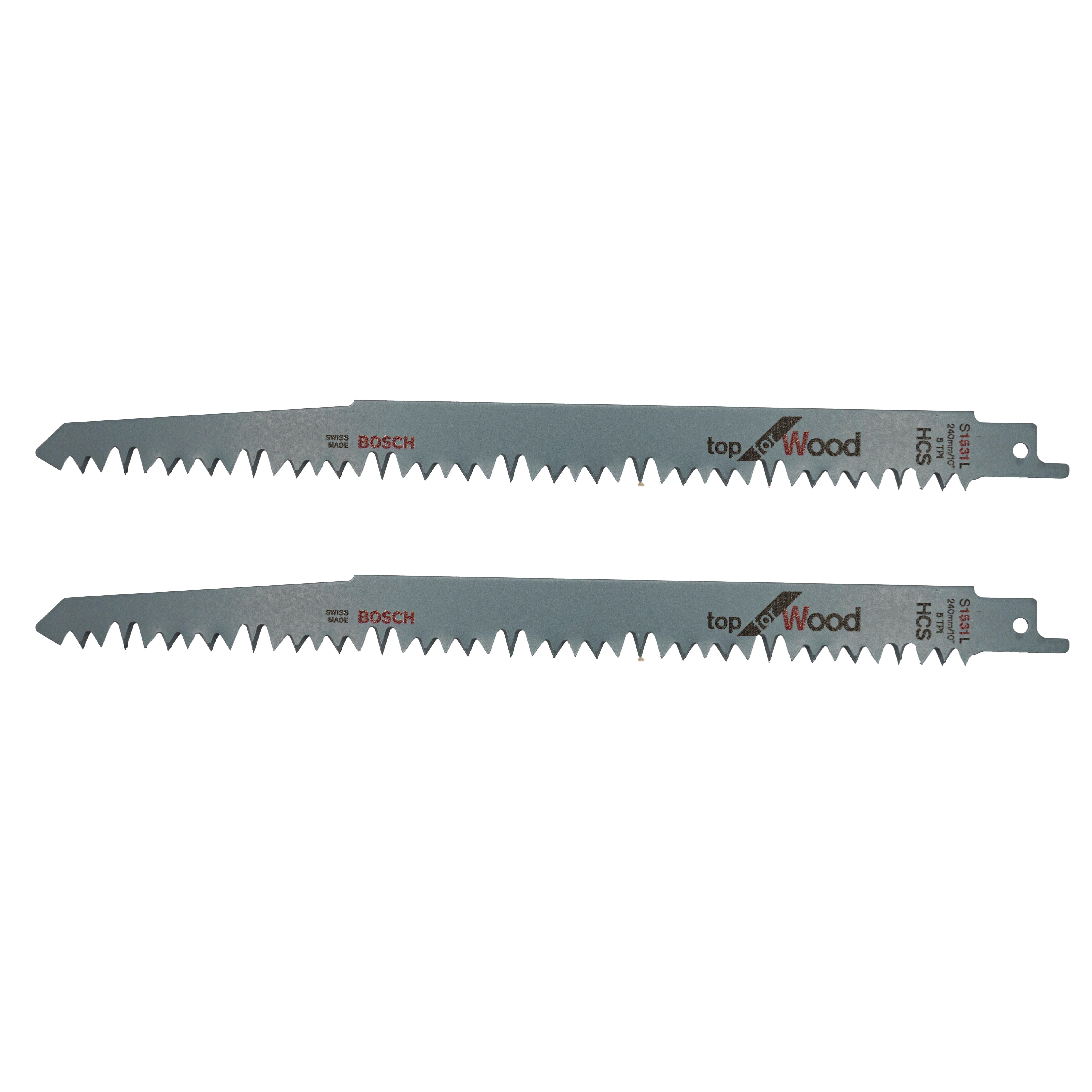 2 HOJAS SIERRA SABLE CORTE RÁPIDO MADERA 1531L - 3