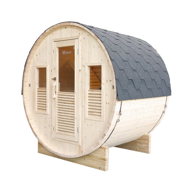 Sauna finlandais extérieur 2 ou 3 personnes HOLL'S Hl-t160e