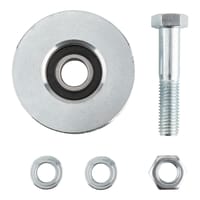 RUEDA PARA PUERTA CORREDERA  80  MM. PARA PERFIL U 20 MM - 3