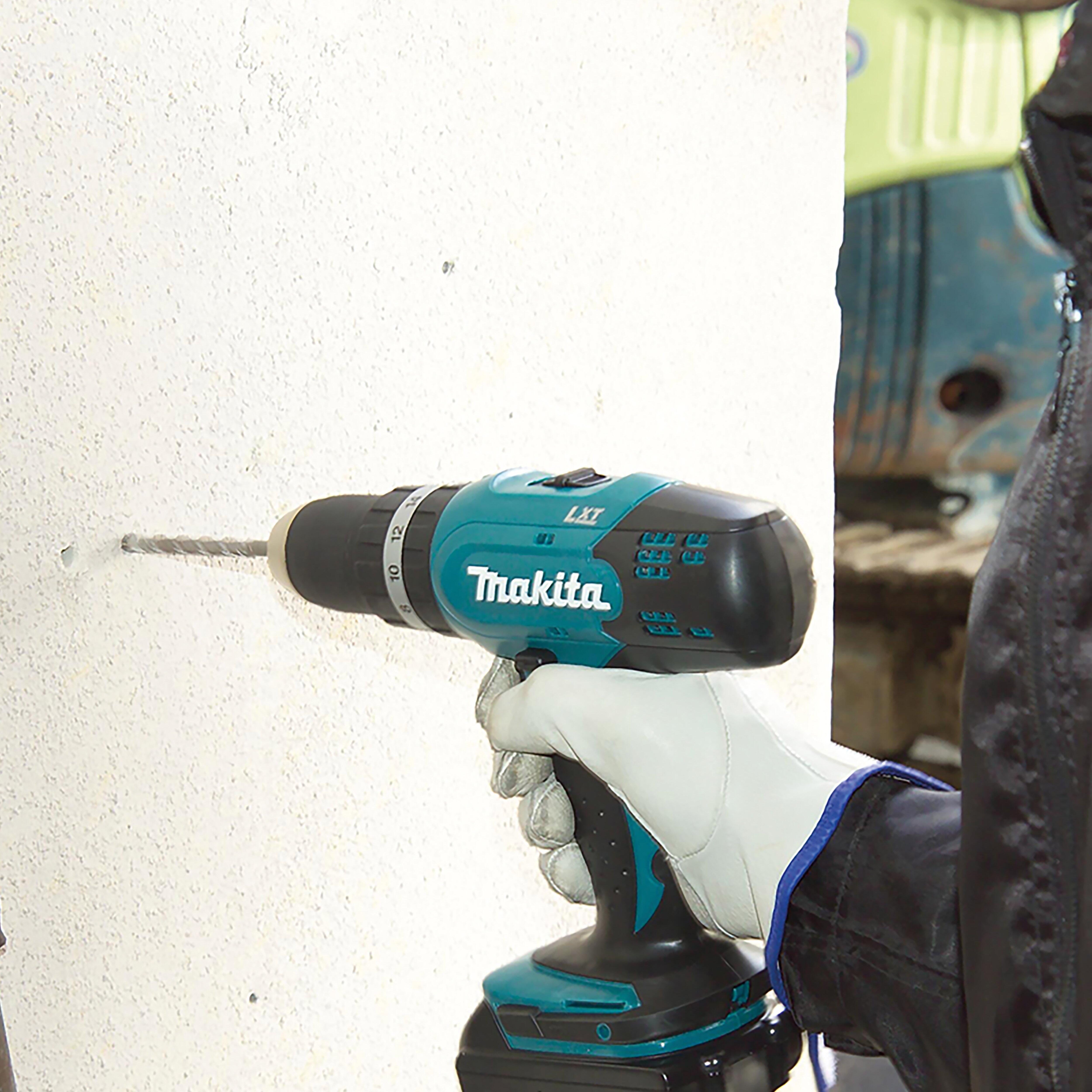 TALADRO PERCUTOR BATERÍA MAKITA DHP453RFX8 18V 3AH - 4