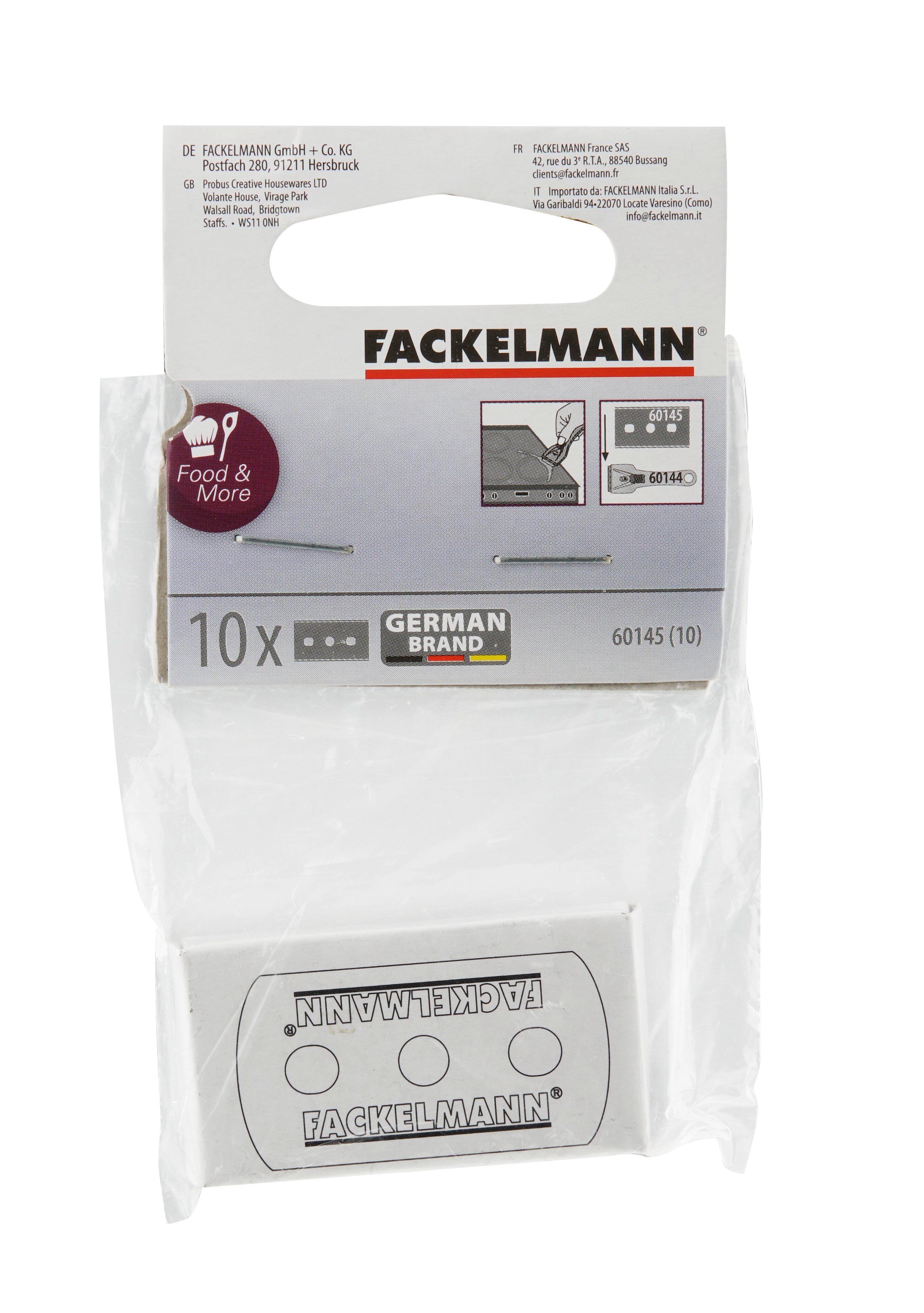 10 cuchillas de recambio para rasquetas Fackelmann - 2