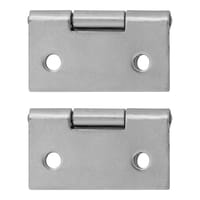 BISAGRA HIERRO CUADRADA 30 X 30  MM. ZINCADA. 2 UDS - 2