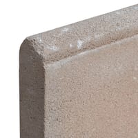 BORDILLO DE HORMIGÓN CURVO PORRERRES MARRON 50X25X7CM - 2