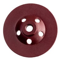 PLATO DIAMANTADO DOBLE SEGMENTO SOLDADURA PLATA M14 Ø100 - 3