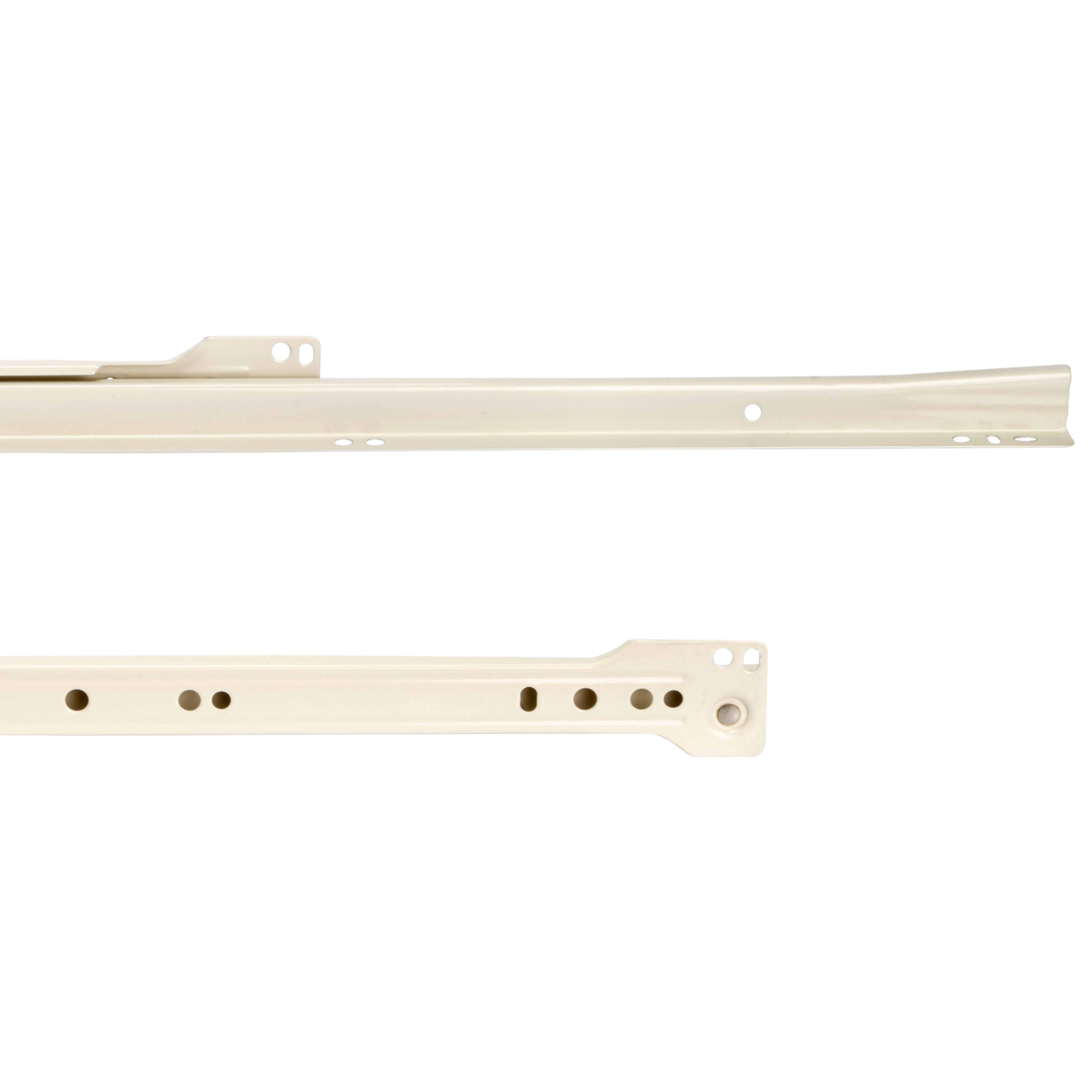 GUÍA PARA CAJÓN 40CM BLANCA FIJACION LATERAL - 4