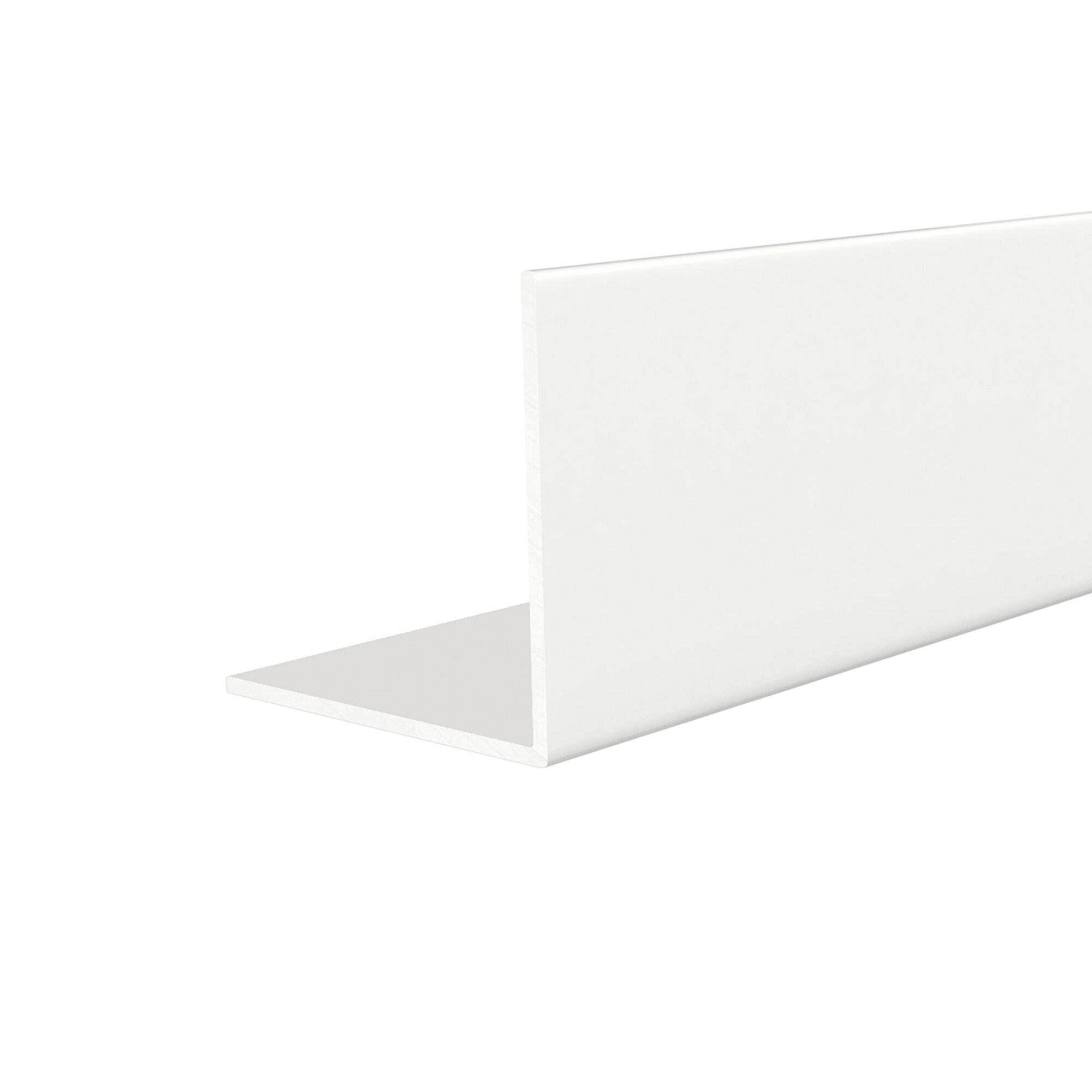ANGULO ADHESIVO PVC BLANCO 25X25X1MM 2,6M - 3