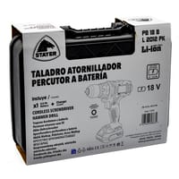 TALADRO PERCUTOR BATERÍA STAYER PB18 B L20 PK 18V - 12