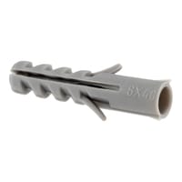 TACO UNIVERSAL DE NYLON DIÁMETRO 8MM LONGITUD 50MM CON TIRAFONDO NOUTAC 25UDS - 2