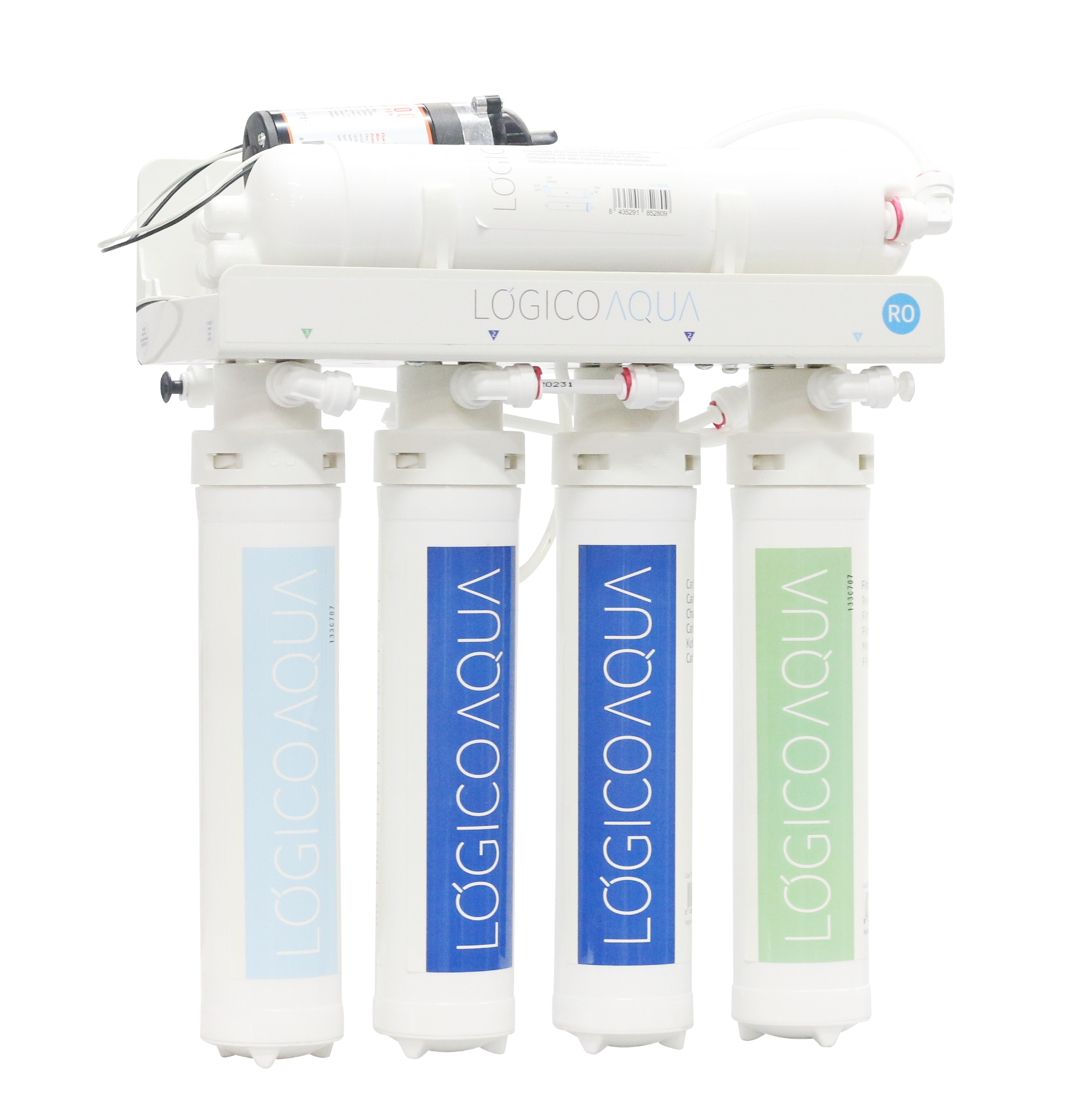 EQUIPO ÓSMOSIS LOGICO AQUA CON BOMBA - 2