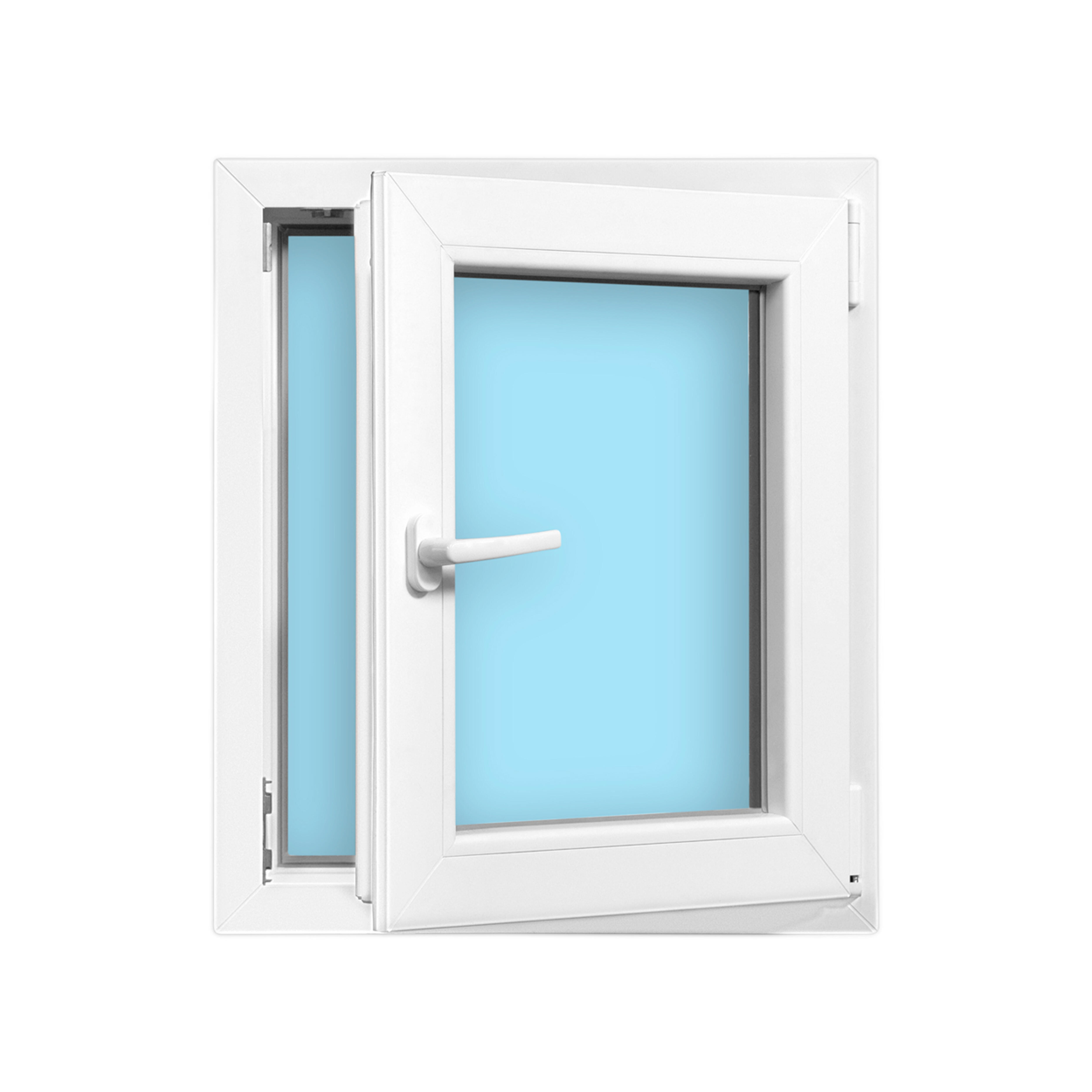 VENTANA PVC OSCILOBATIENTE BLANCA 60X70CM DERECHA - 4