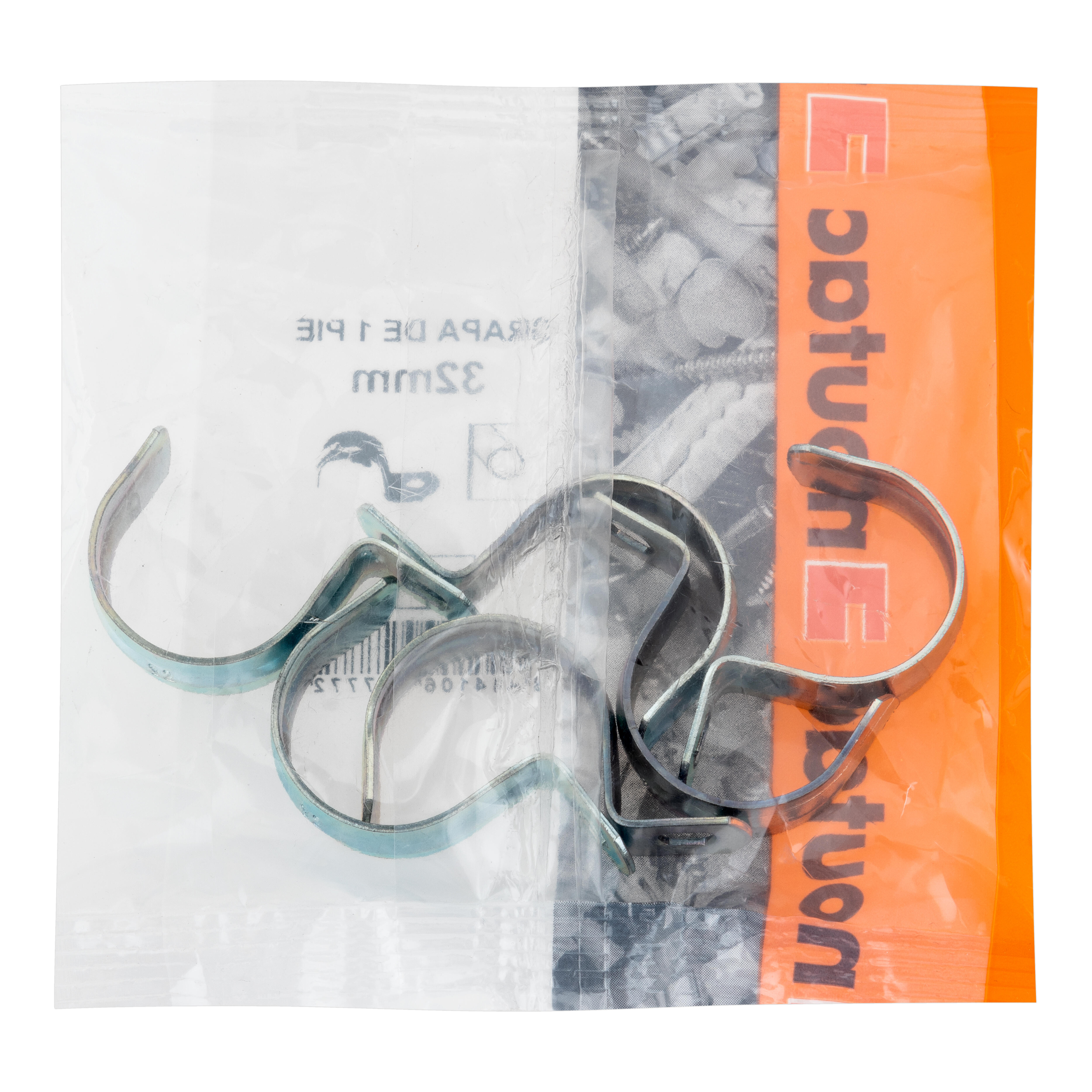 GRAPA METALICA UN PIE  32  MM.. 6 UDS - 2