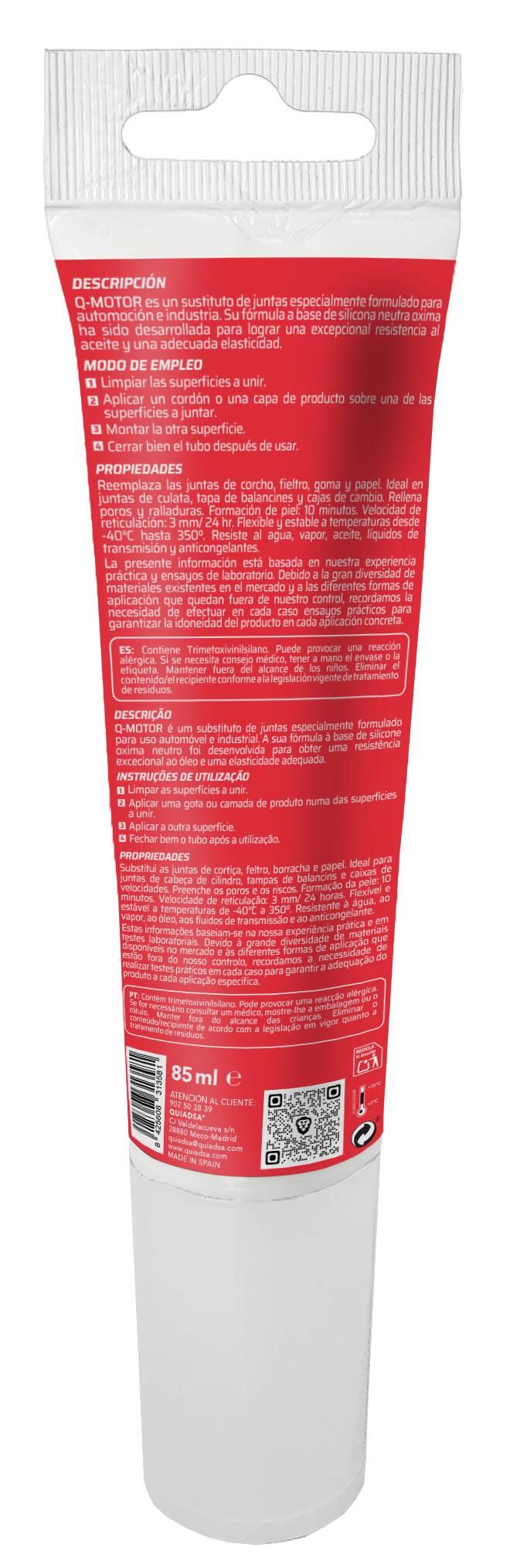 MASILLA SUSTITUTO DE JUNTAS Q-MOTOR 40ML - 2