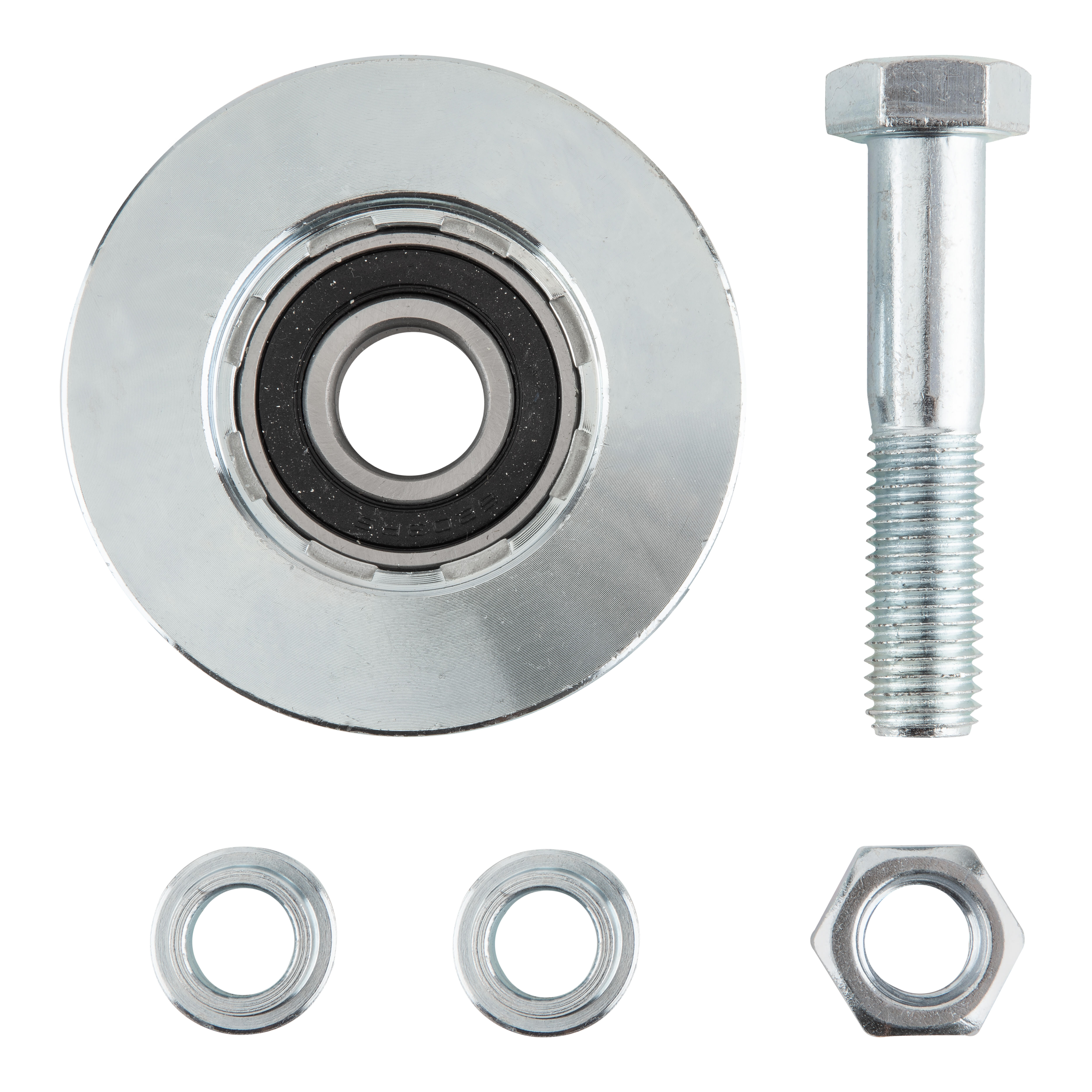 RUEDA PARA PUERTA CORREDERA  80  MM. PARA PERFIL V - 2