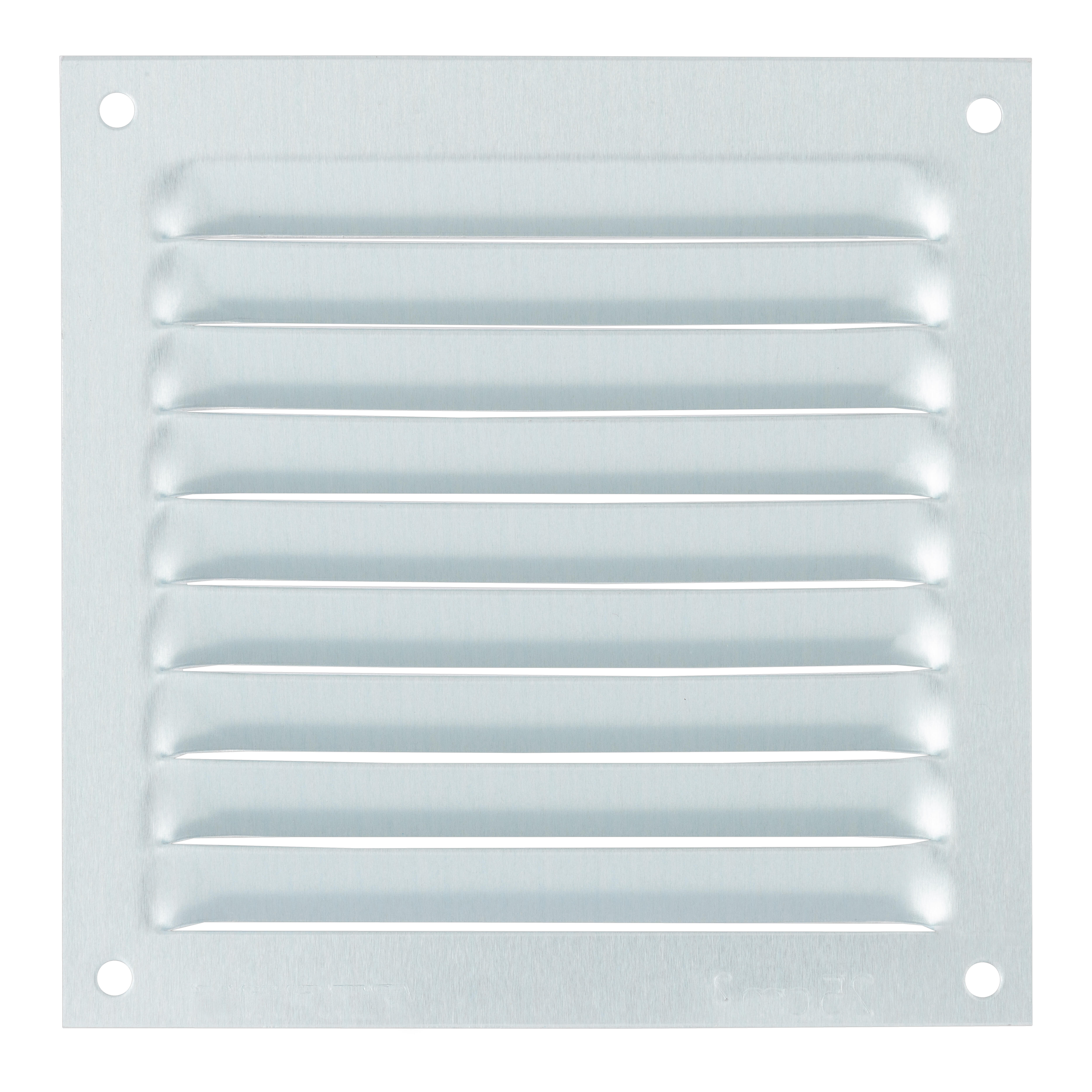 REJILLA DE VENTILACION SOBREPONER ALUMINIO BLANCO 10 X 10 CM ESPESOR 0.6  MM - 2