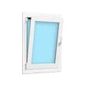 VENTANA ALUMINIO OSCILOBATIENTE BLANCA 60X80CM - 4