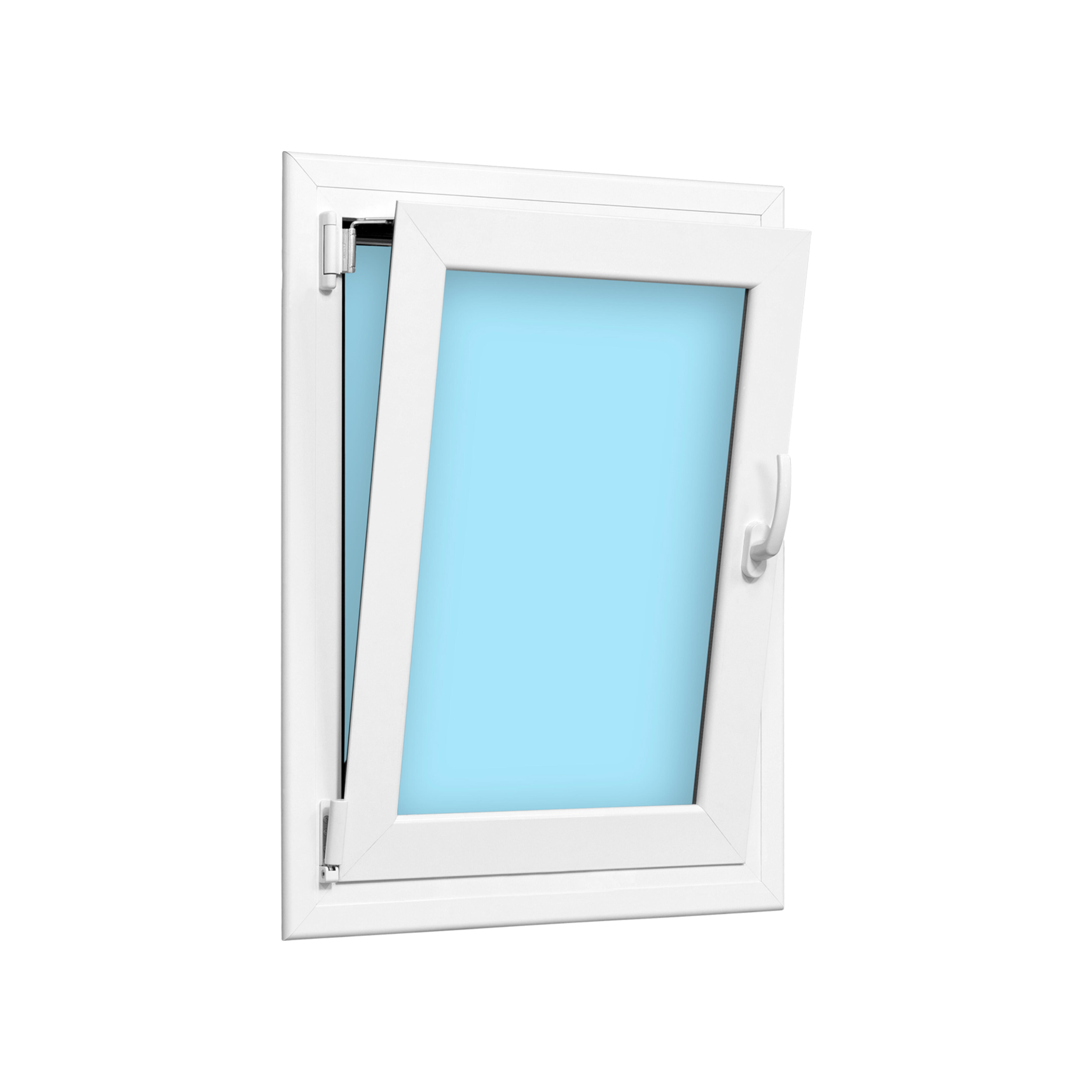 VENTANA ALUMINIO OSCILOBATIENTE BLANCA 60X80CM - 4