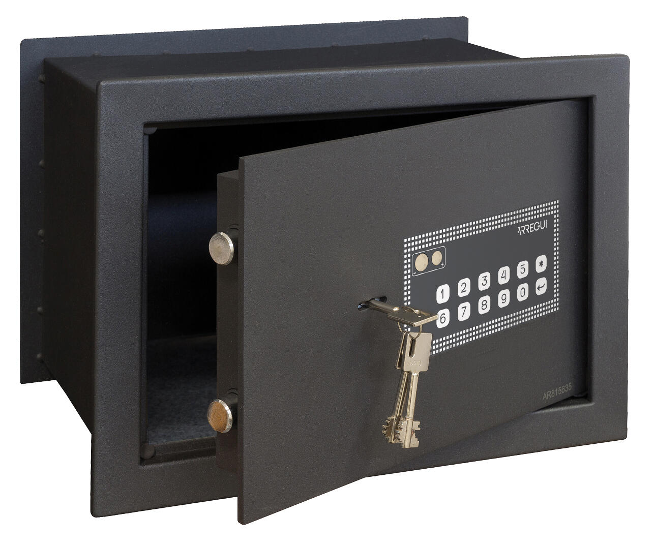 CAJA FUERTE ELECTRÓNICA DE APERTURA CON CÓDIGO EMPOTRADA DE TAMAÑO MEDIO 17L ARREGUI - 2
