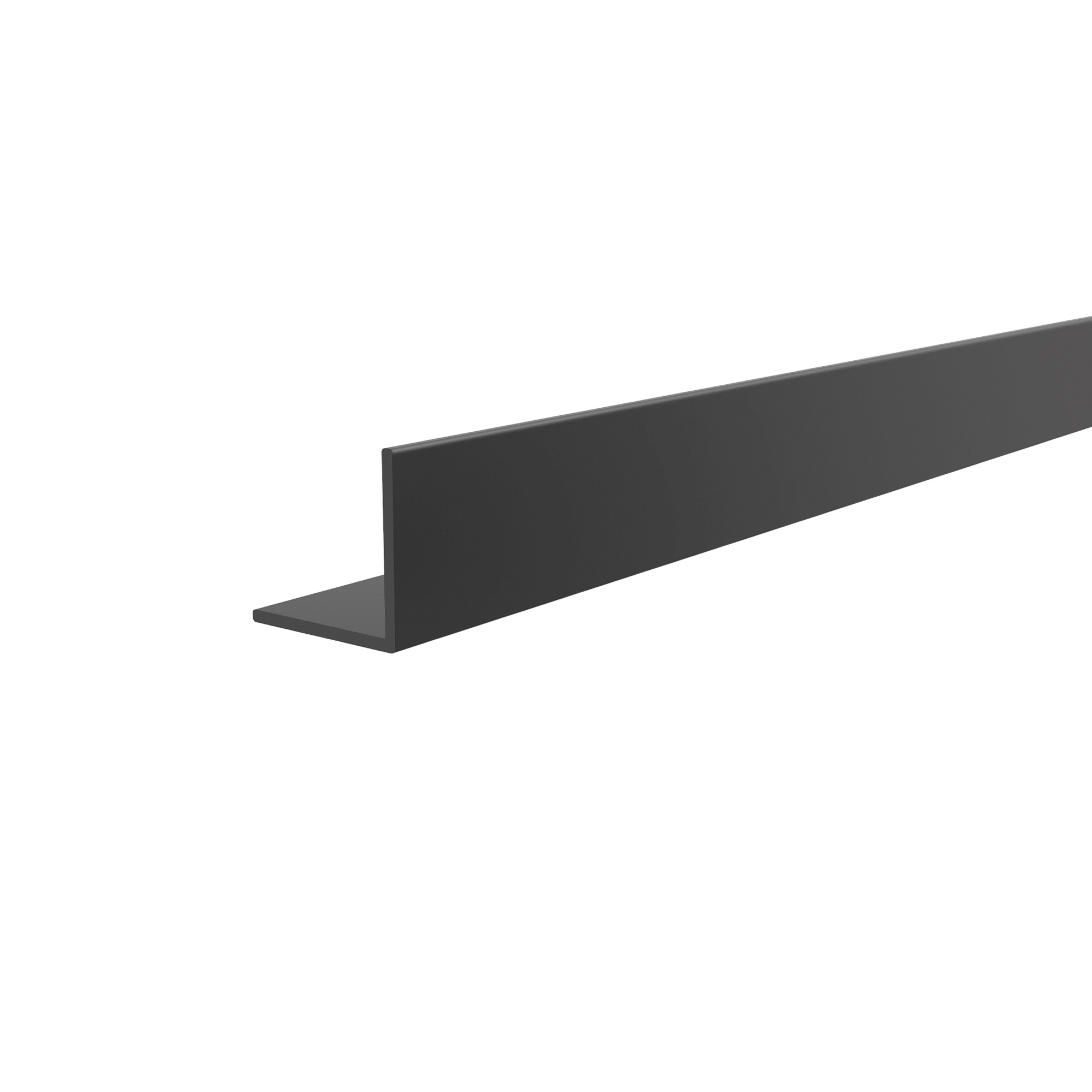 ANGULO PVC NEGRO 15X15X1MM 2,6M - 4