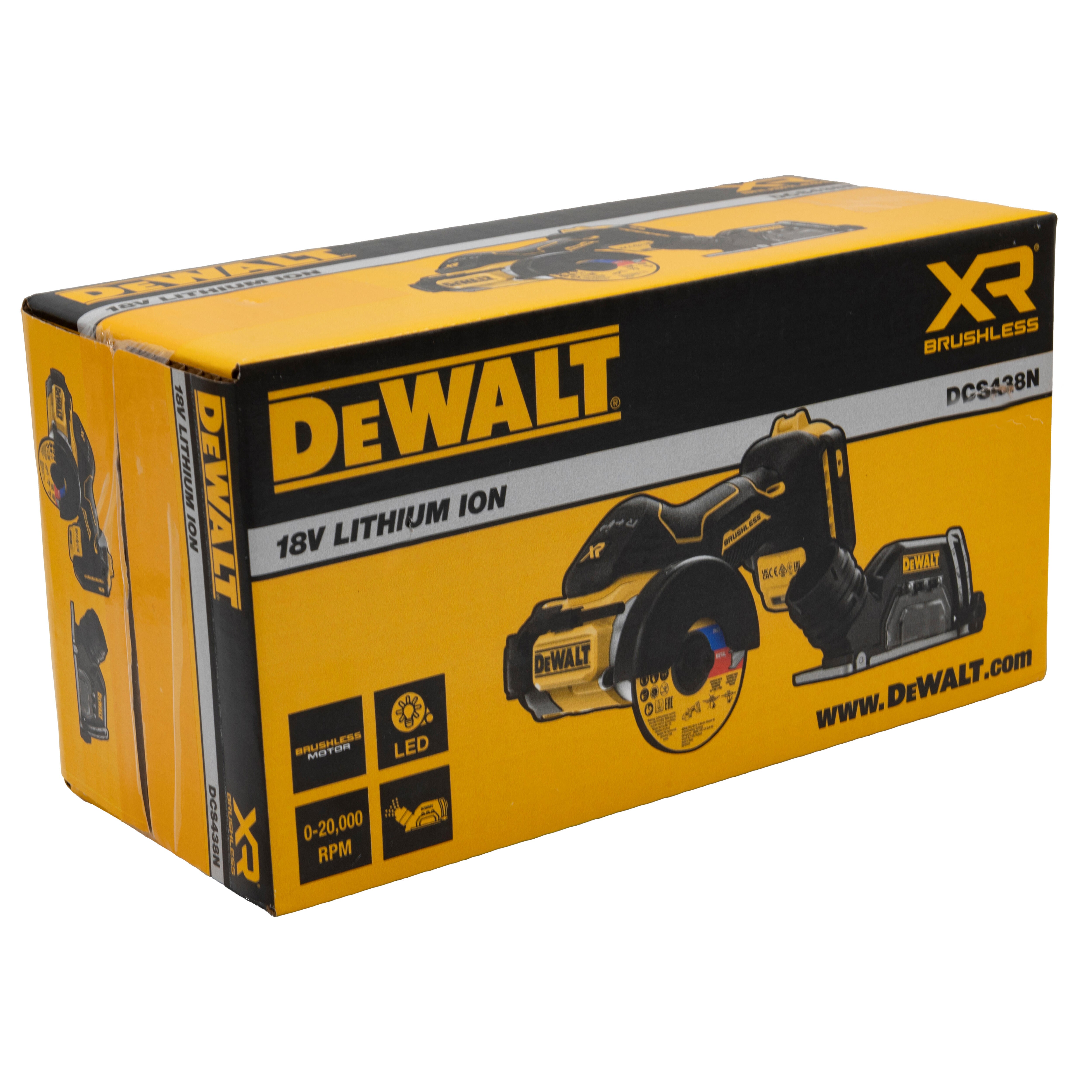 AMOLADORA BATERÍA DEWALT DCS438N 18V BRUSHLESS 76MM - 10