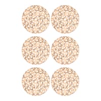 6 DISCOS DE LIJA 180MM MULTIPERFORADOS GRANO 180 - 2