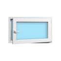VENTANA PVC OSCILOBATIENTE BLANCA 100X60CM - 3