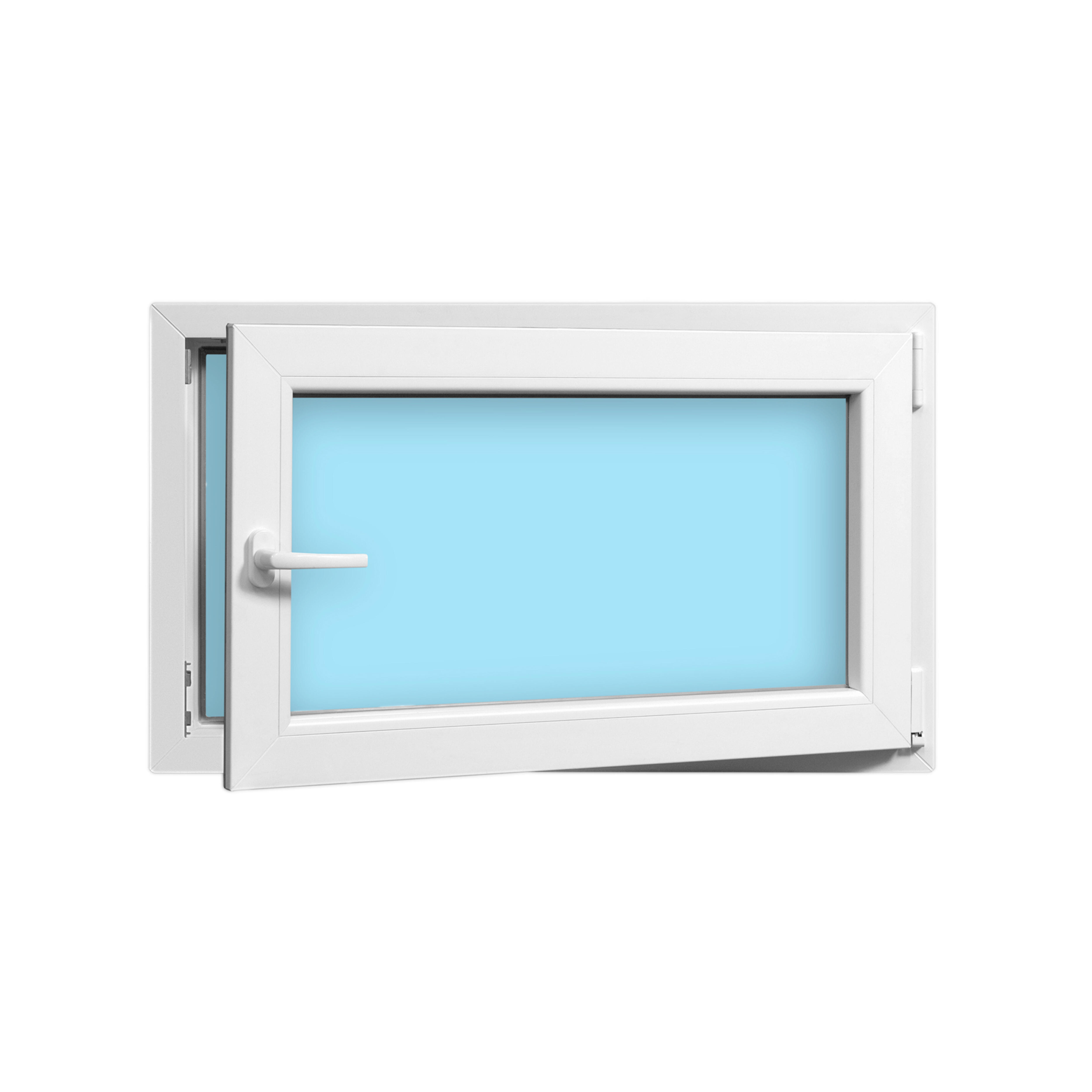VENTANA PVC OSCILOBATIENTE BLANCA 100X60CM - 3
