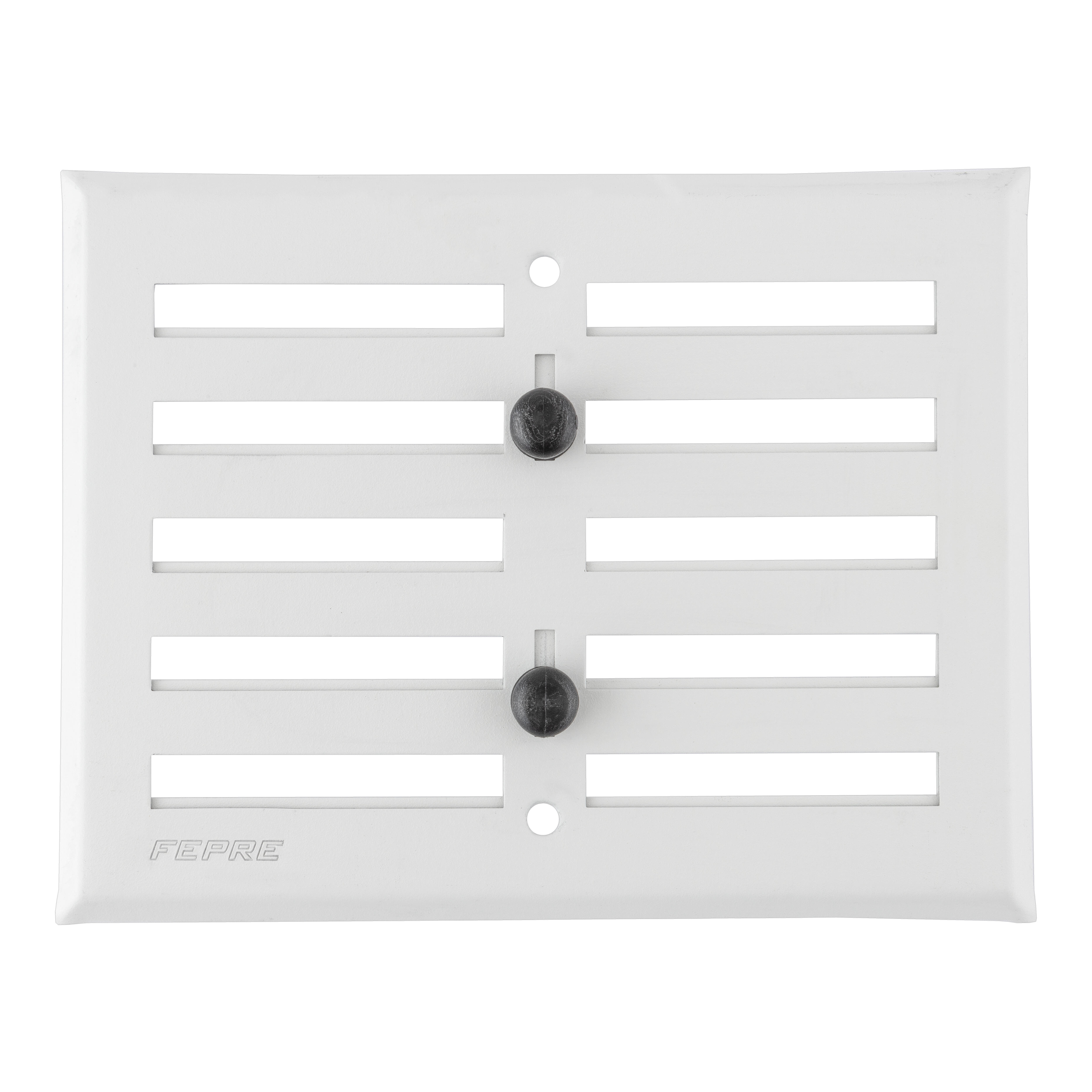 REJILLA DE VENTILACION REGULABLE ALUMINIO 17 X 13 CM - 2