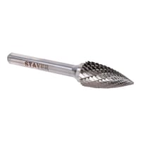 3 FRESAS METAL PARA AMOLADORA RECTA 6MM STAYER - 4