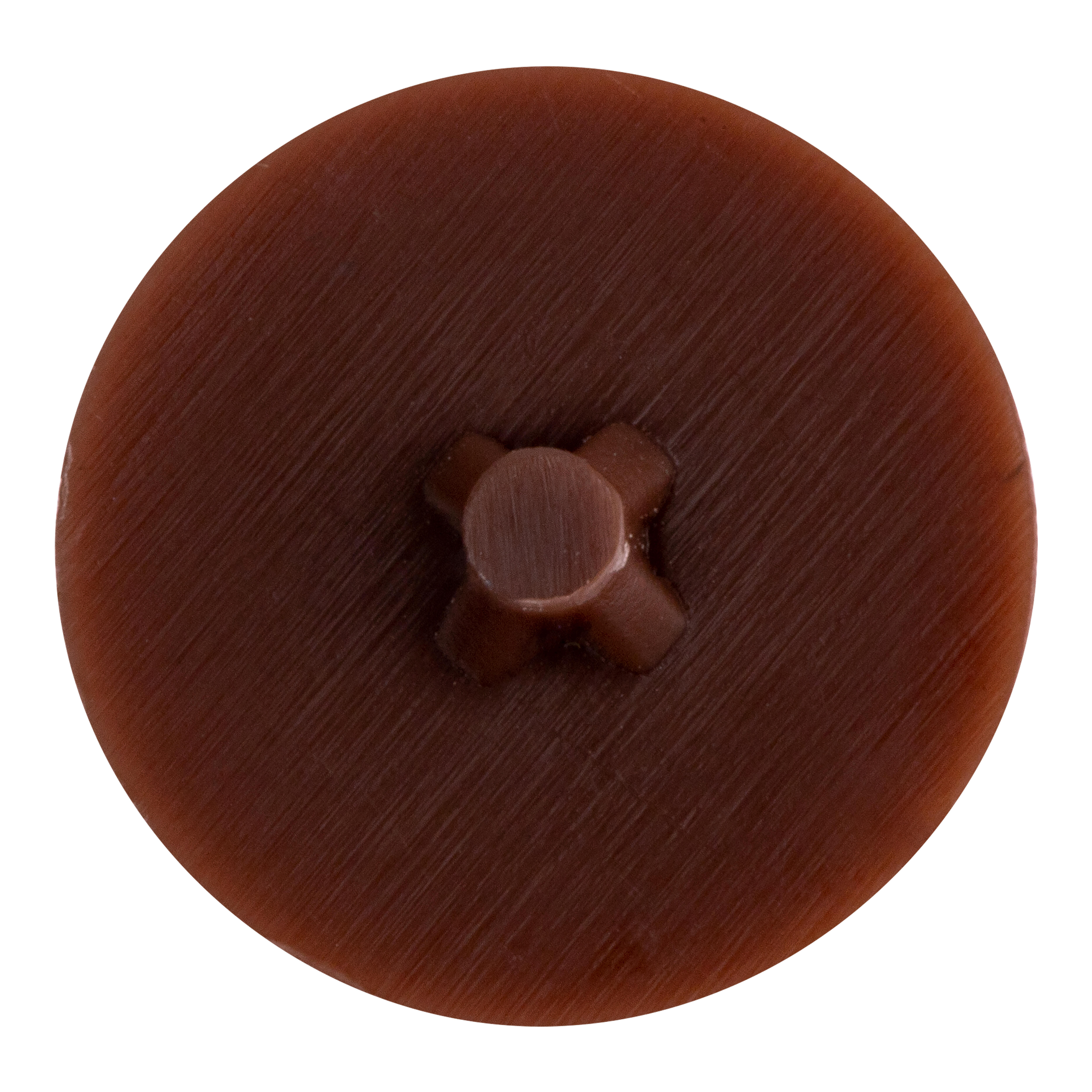 TAPA PARA TORNILLO MARRON . 25 UDS - 2