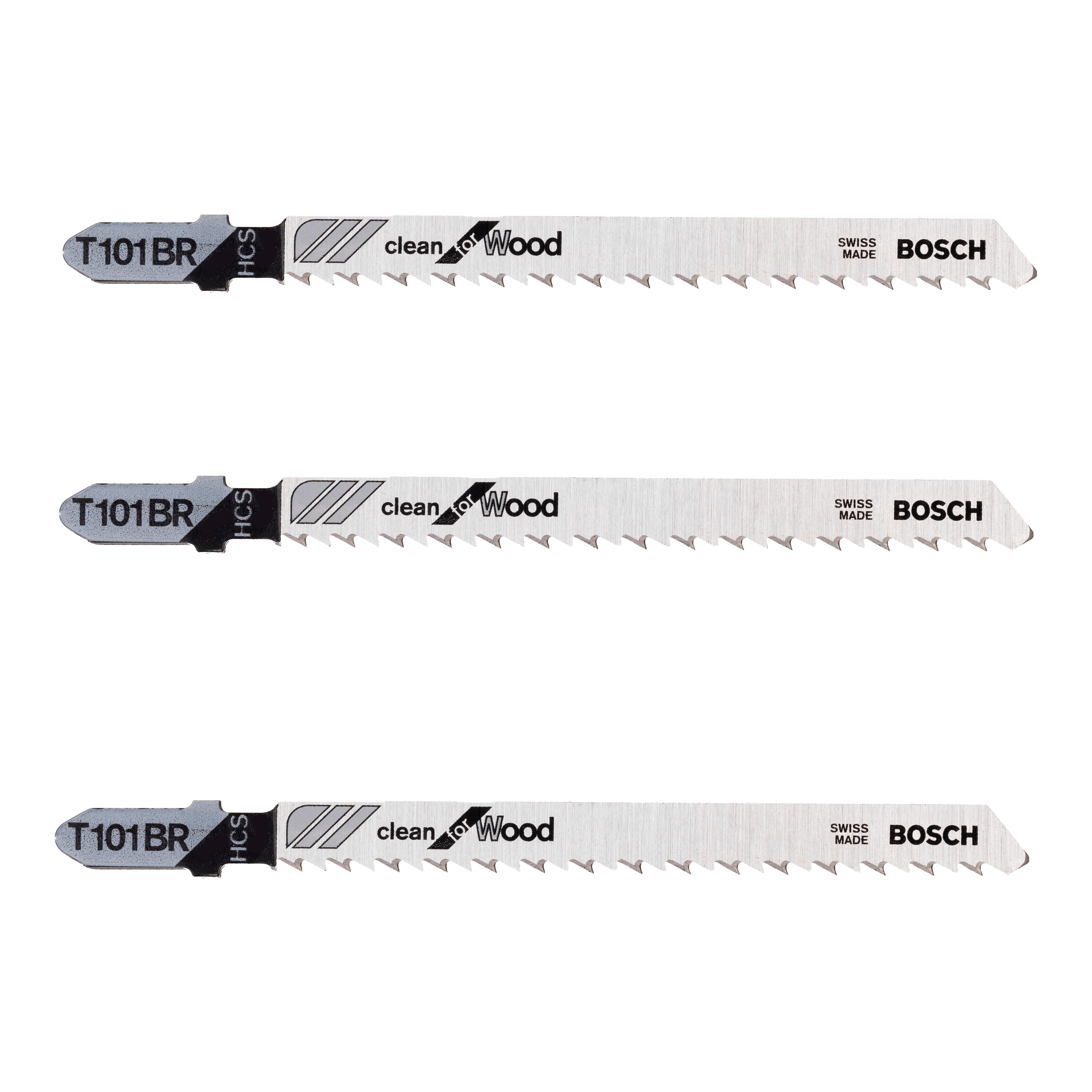HOJA DE SIERRA DE CALAR MADERA T 101BR BOSCH 3UDS - 2