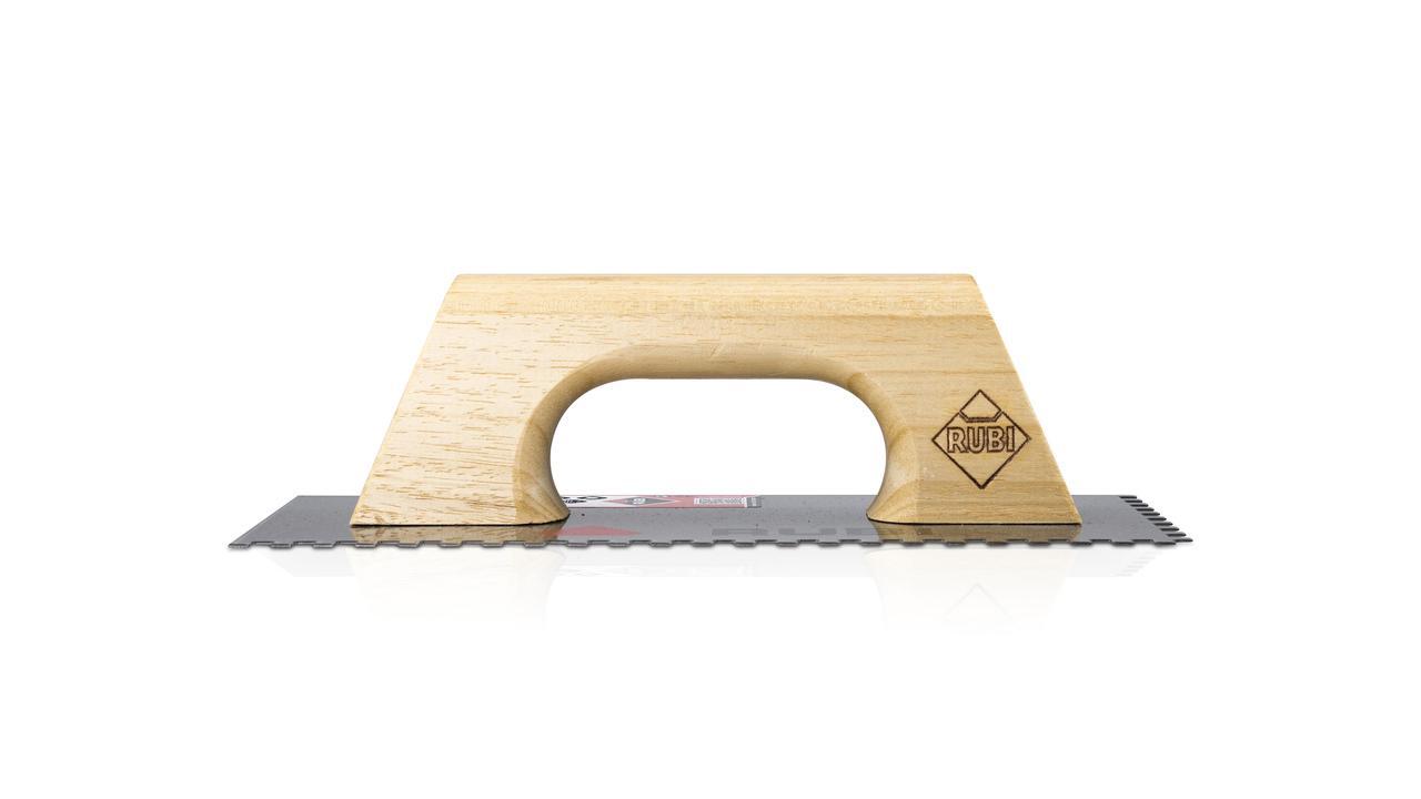 PEINE 280MM 6X6MM MANGO MADERA RUBI - 2