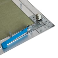 TRAMPILLA DE INSPECCIÓN MARCO ALUMNIO Y PLACA DE YESO HIDRÓFUGA 60x60 CM - 4