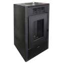 ESTUFA DE PELLETS CANALIZABLE PEGASO SABA 15KW - 3