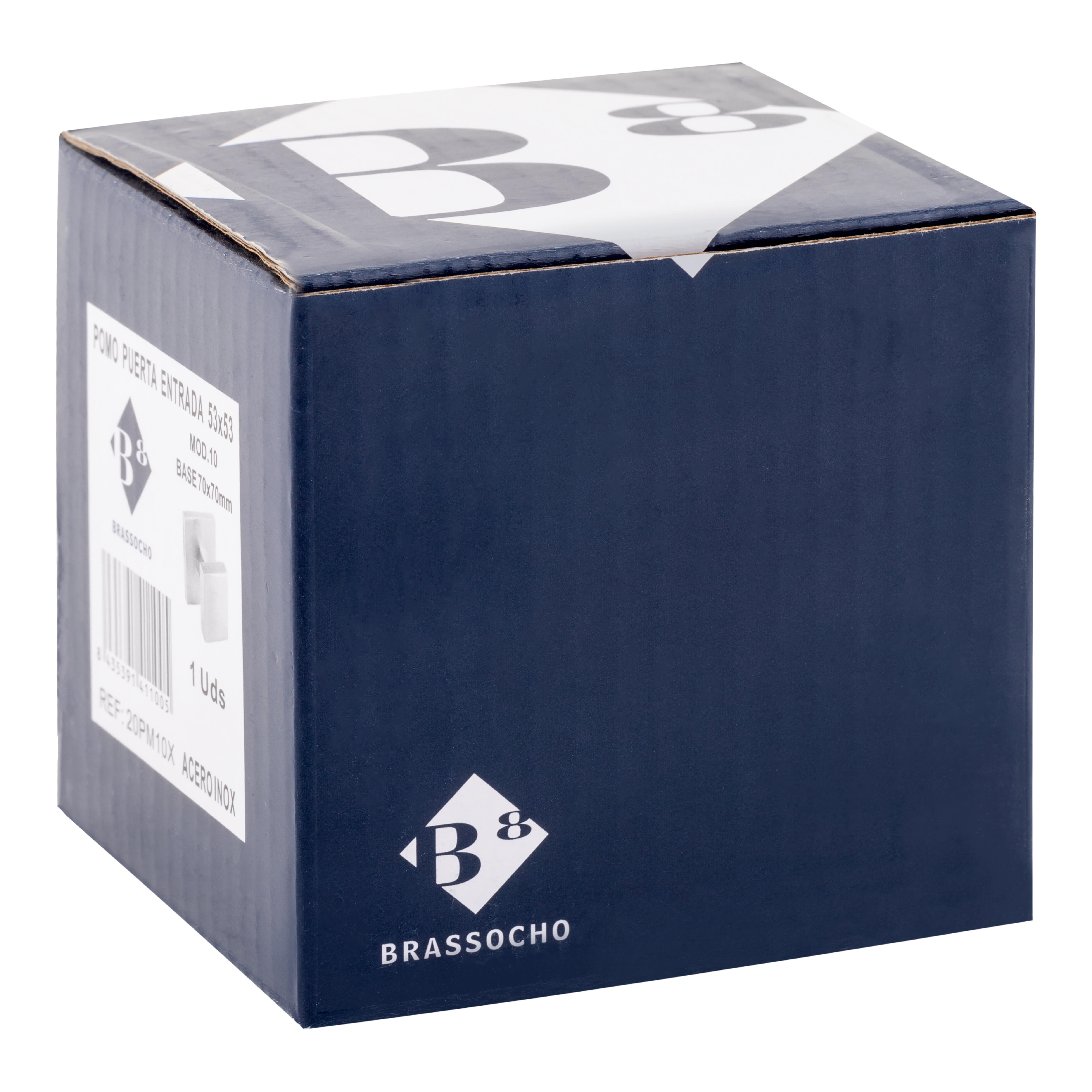 POMO TIRADOR PARA PUERTA DE ENTRADA ACERO INOXIDABLE 10 - 4