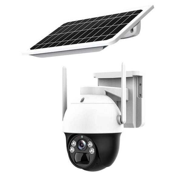 CAMARA 4G EXTERIOR MOTORIZADA BATERIA Y PANEL SOLAR