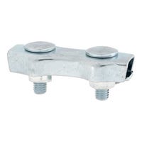 SUJETACABLE PLANO DOBLE GALVANIZADO 4 MM. 8 UDS - 2