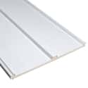 PANEL SANDWICH 3 GRECAS CON TAPAJUNTAS 4X1M BLANCO/BLANCO - 4