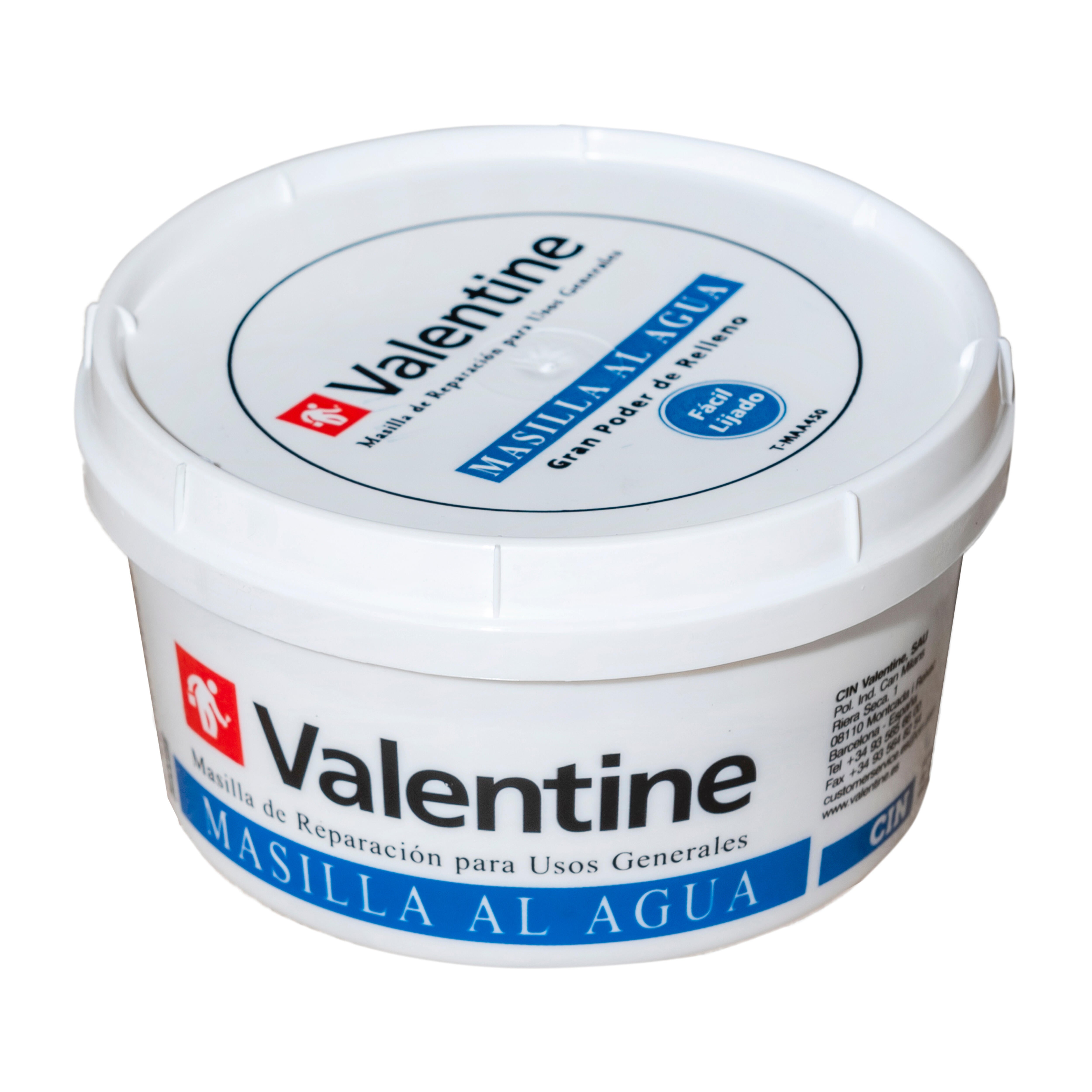 MASILLA AL AGUA  250ML VALENTINE - 2