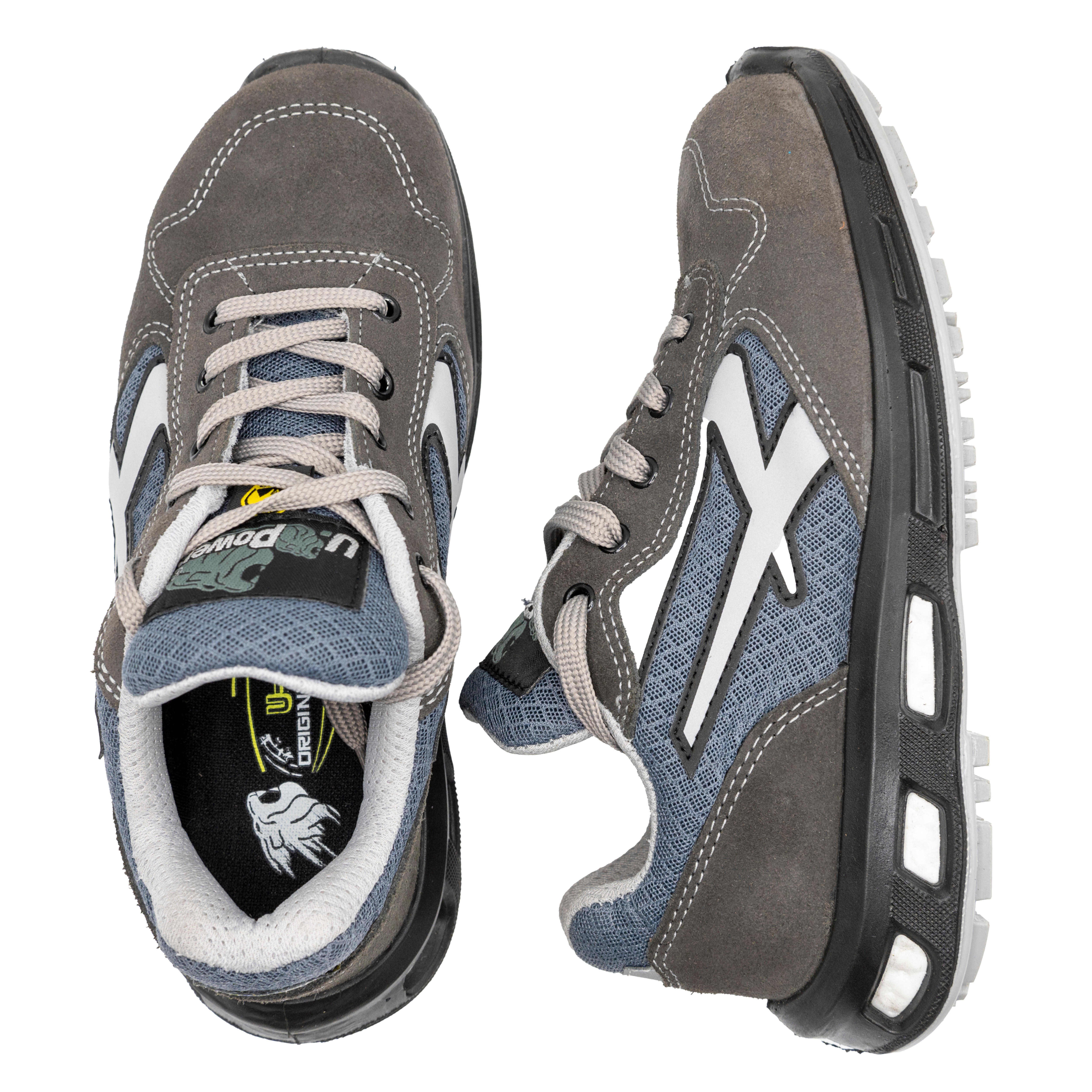 ZAPATO DE SEGURIDAD  S1P SRC ESD SERRAJE REJILLA PUSH UPOWER T43 - 2