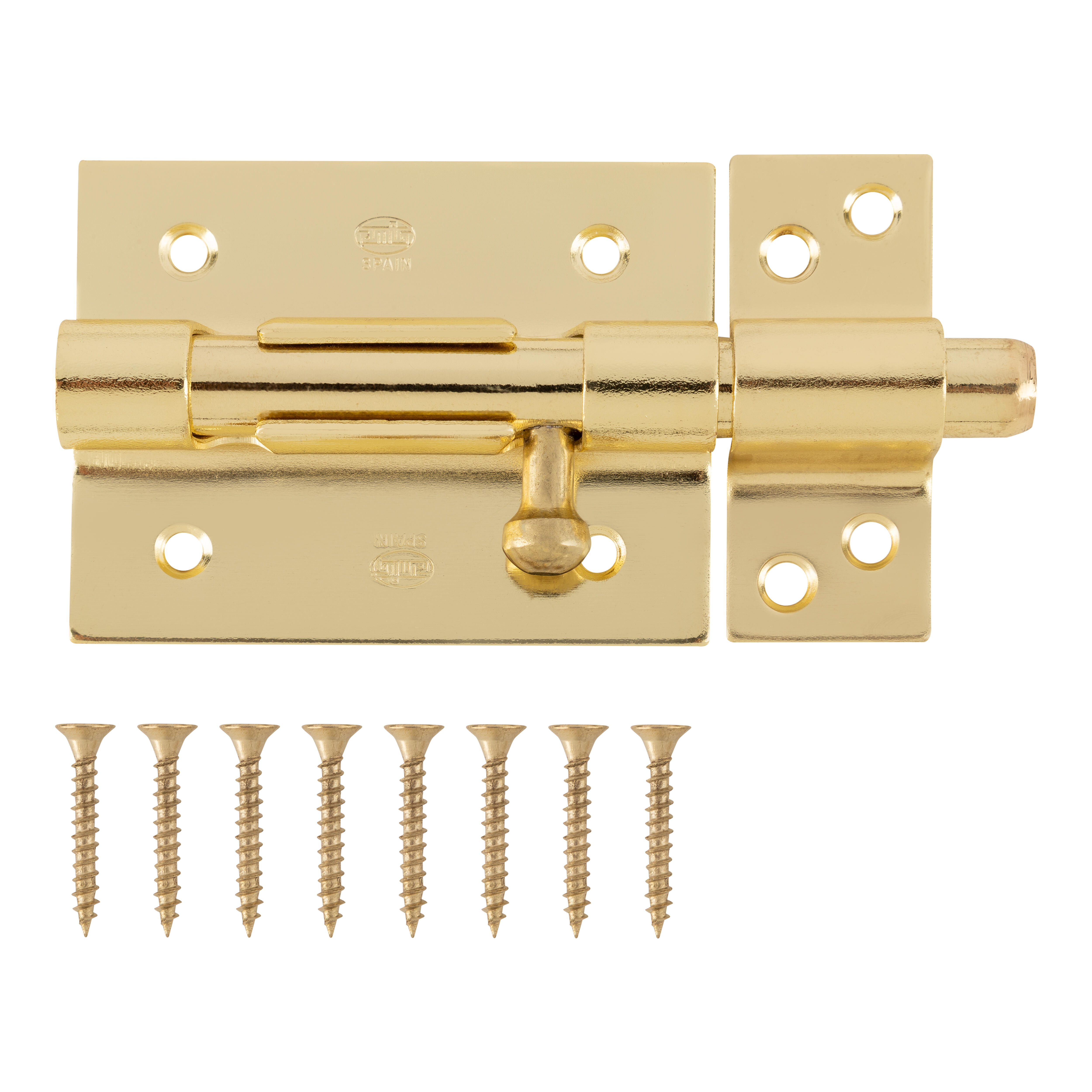 PESTILLO 85  MM. LATONADO MOD 454 AMIG - 2