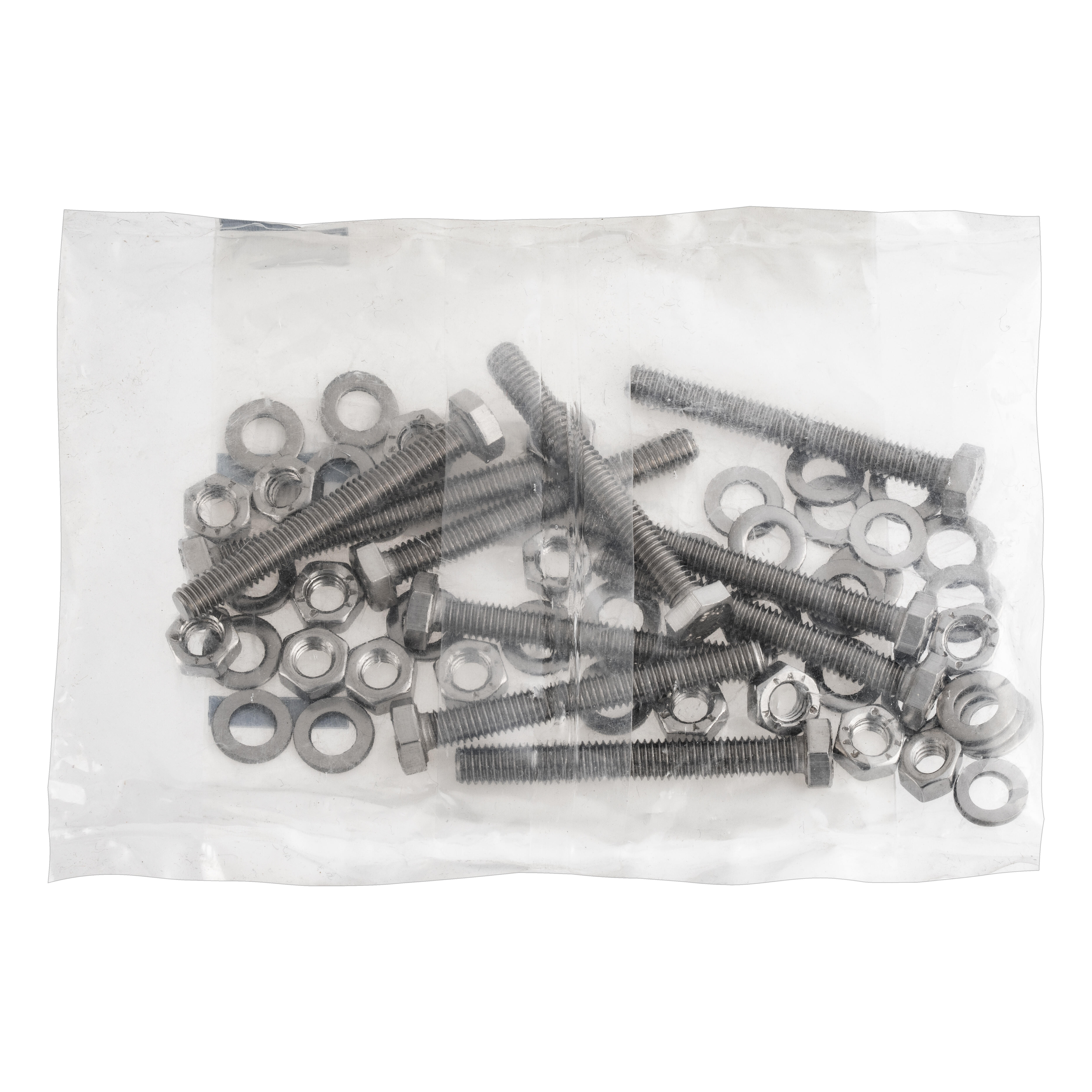 TORNILLOS MÉTRICOS HEXAGONALES PARA METAL ACERO INOXIDABLE 6X40MM. 15UDS - 4