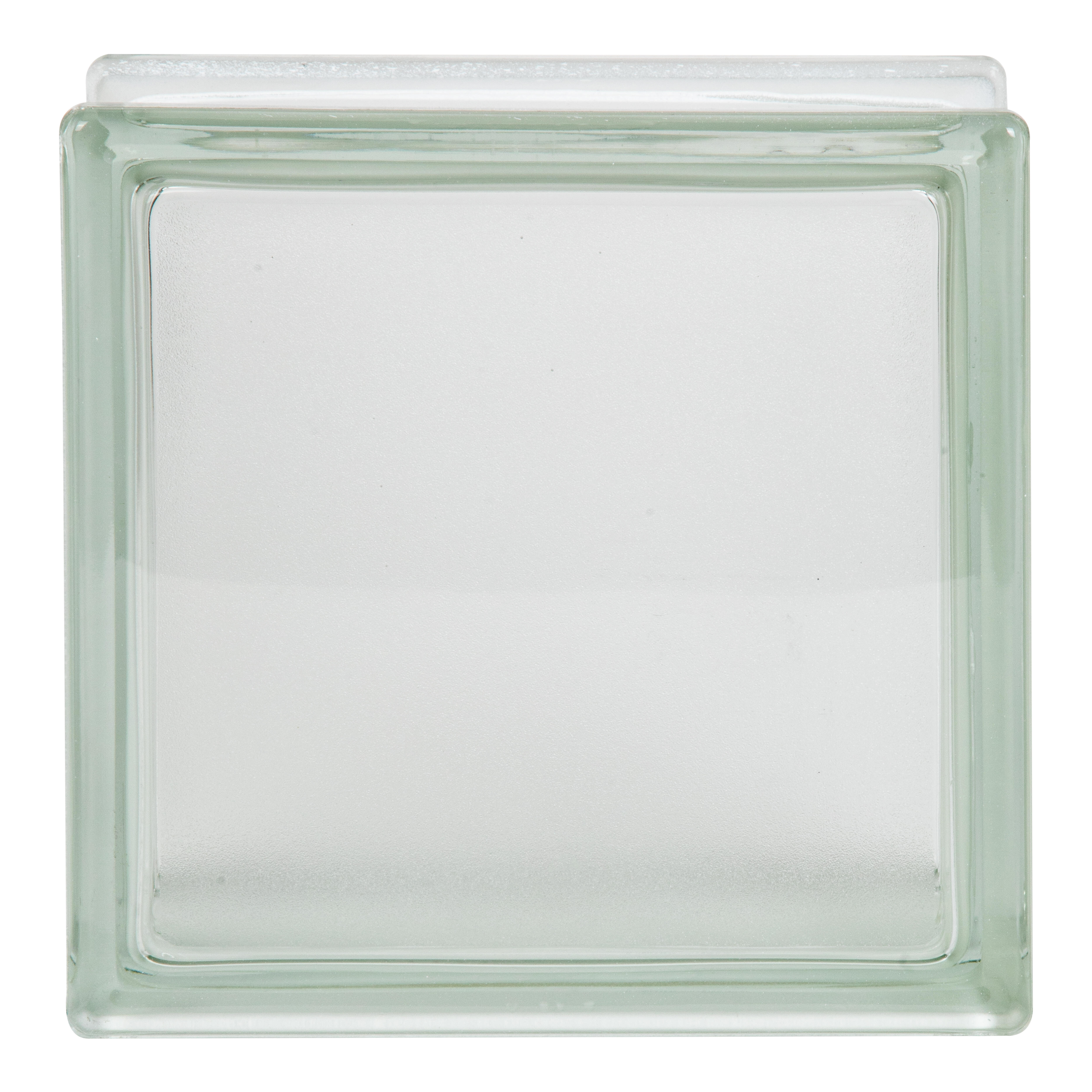 BLOQUE VIDRIO SATINADO 19X19X8CM - 2