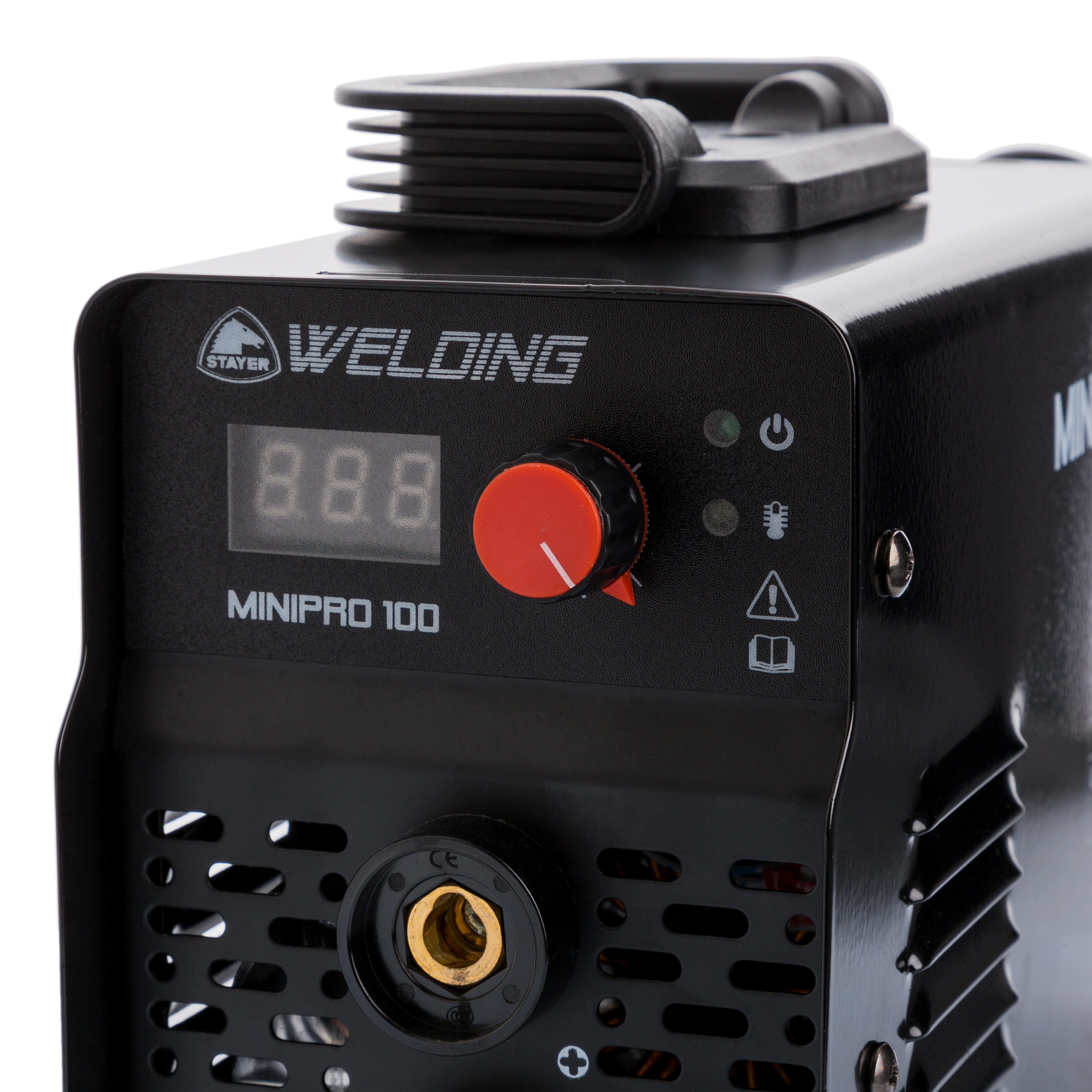 SOLDADOR INVERTER MMA 100A STAYER MINI PRO 100 - 3