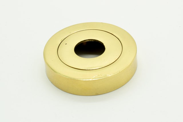 ESCUDO CONDENA REDONDO 52MM LATON PULIDO MOD.110