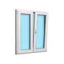 VENTANA PVC OSCILOBATIENTE BLANCA 100X120CM - 4