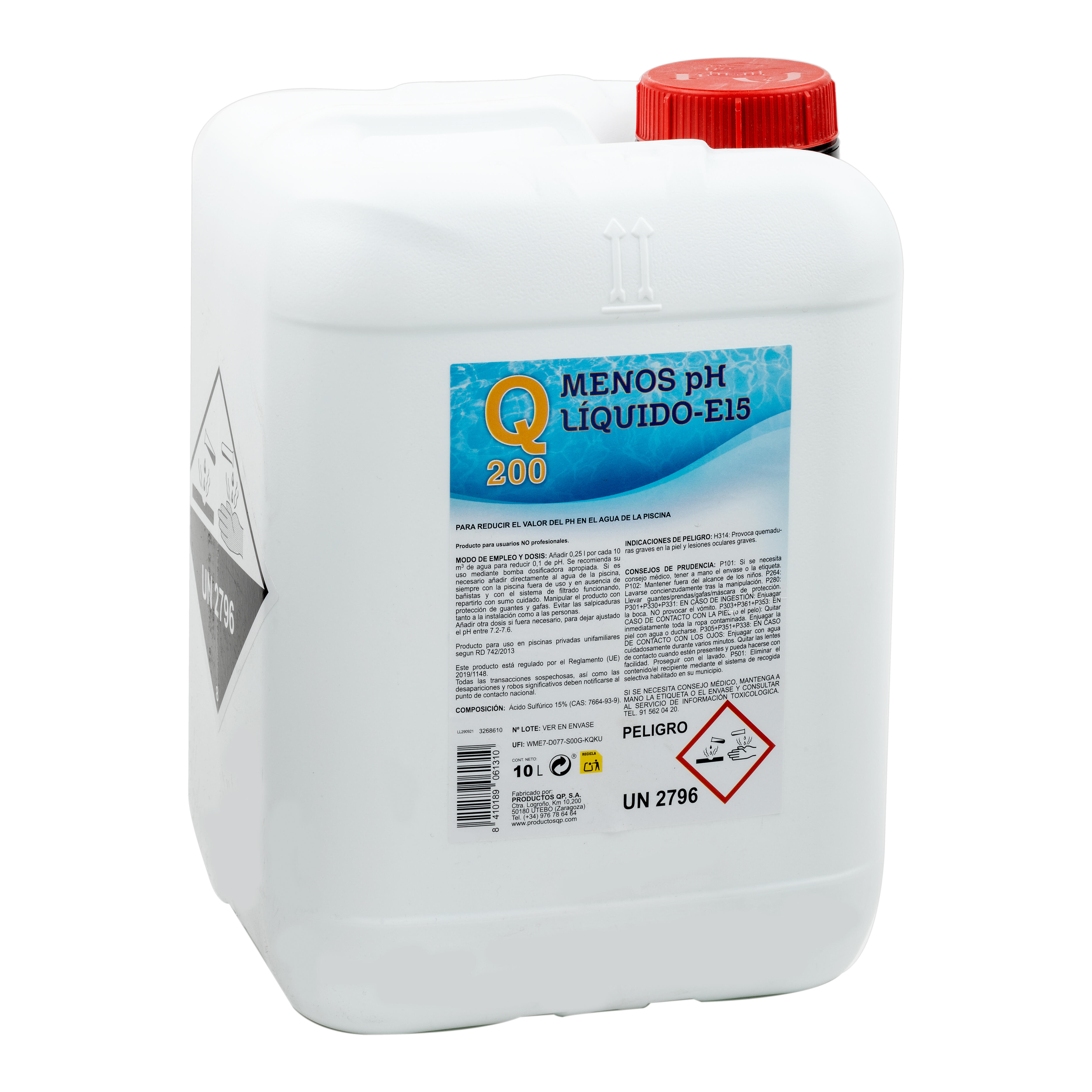 REDUCTOR PH LIQUIDO 10L - 2