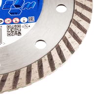 DISCO DE DIAMANTE AMOLADORA CORTE GENERAL DE OBRA BANDA CONTÍNUA TURBO CLASSIC 125MM CLIPPER - 3